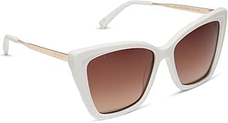 DIFF Becky II Designer Oversized Cat Eye Sunglasses for Women UV400 Gradient Lens