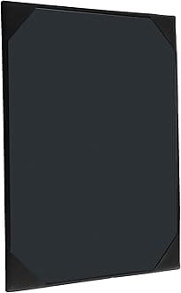 Juvale Black Restaurant Menu Cover Holders (12 Pack)