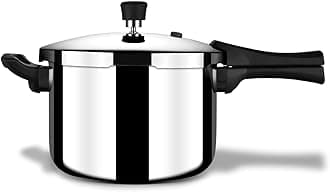Xpress Cooker 8 L Triply Pressure Cooker Broad, Induction Cooker, Outer Lid Pressure Cooker, Induction & Gas Stove Compatible, 5 Years Warranty