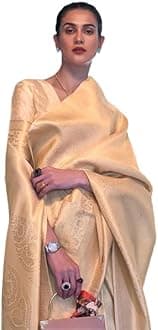 SWORNOF Womens Kanjivaram Banarasi Silk Saree Kanchipuram Patola saree