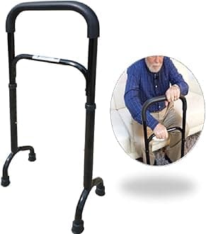 Hip, Knee Surgery Recovery Aid – Helps You Recover Faster from Surgeries and Injuries. Fully Adjustable Walking Cane Keeps You Moving, Increasing Circulation and Flexibility