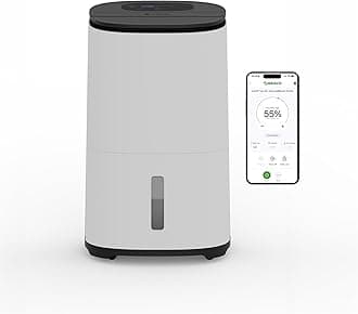 – MeacoDry Arete® Two 25L Dehumidifier & HEPA H13 Air Purifier, Low Energy, Low Noise, Wi-Fi Meaco App, Smart humidity mode, Laundry mode, removes moisture in larger homes, 5x year warranty