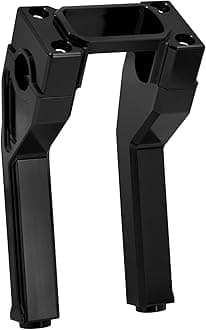 Motorcycle Handlebar Risers Handle Bar Riser Fit For Harley Softail Sport Glide Street Bob Lowrider ST FXST 2018-2023 with 1.0" Clamping Area (Black 8 inch tall)