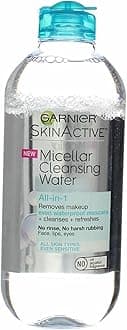 GarnierMicellar Cleansing Water 13.5 Ounce (Removes Mascara) (399ml) (2 Pack)Compact by Design (Amazon-developed Certification)