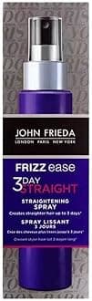 John Frieda Frizz Ease 3 Day Straight Semi Permanent Hair Straightening Styling Spray for Frizzy Hair, 100 ml