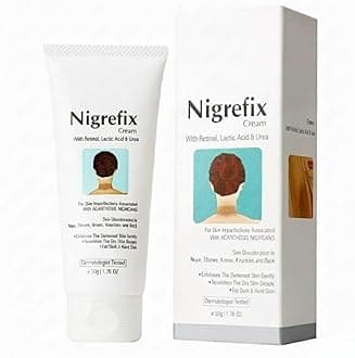 Fix Cream for Acanthosis Nigricans | Dermatologist Tested | Exfoliant | Reduces Hyperpigmentation | for Dark Body Parts Like Neck, Ankles - 50gm