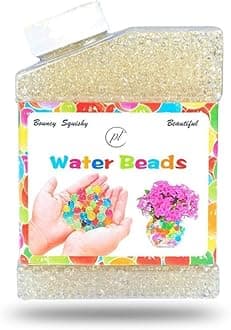 Promote Trader 300 Grams Water Beads Clear Transparent| Water Ball Beads Refill Ammo Water Bullets Beads Made for Eco Friendly, Non-Toxic, Water Based Balls Bullet