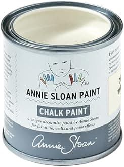 Chalk Paint® (Old White, 120 ml/4.06 Fl Oz) a unique decorative paint for furniture, cabinets and home décor with no sanding or priming