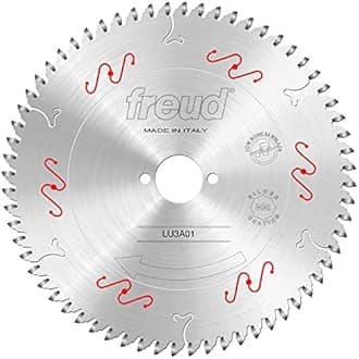 Freud LU3A01 220mm 64 Tooth Carbide Tipped Blade for Cutting and Sizing Double-Sided Laminate Panels