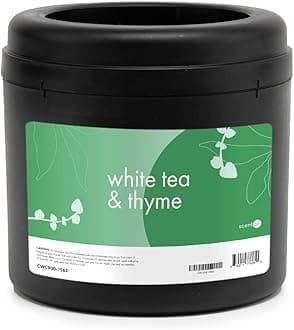 Whisper Home Monthly Plug-in Refill, Fragrance Cartridge for Home and Office, White Tea & Thyme