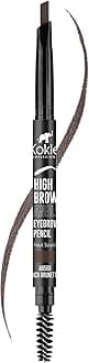 Cosmetics High Brow Angled Eyebrow Pencil, Rich Brunette, 0.012 Ounce