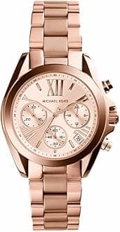 - Bradshaw Women's Watch, Stainless Steel Chronograph Watch for Women with Steel or Leather Band
