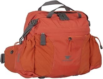 Mountainsmith Day Lumbar Waist pack, Running, Hiking, Cycling, Travel, and Outdoor Sport Activities with Dual Water Bottle Holders, Cinnamon Red