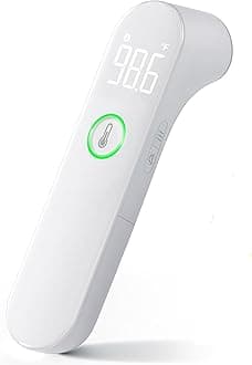 Thermometer for Adults and Kids, Fast Accurate Baby Thermometer, Fever Alarm & Mute Mode, Baby Essentials - Lifetime Support