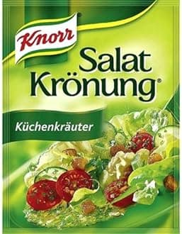 Knorr Kuchenkrauter Salad Dressing - Pack of 4 x 5 pcs ea.
