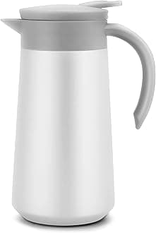 28oz Coffee Carafe Airpot Insulated Coffee Urn Stainless Steel Vacuum Thermal Pot Flask for Coffee, Hot Water, Tea, Hot Beverage - Keep 9 Hours Hot, 18 Hours Cold