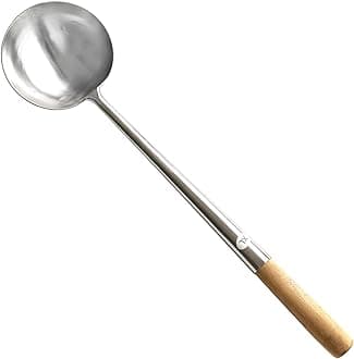 Sunrise Commercial Grade Wok Ladle 19.5" (XL)