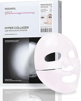 Hyper Collagen Mask With Low Molecularlipo I 10 Sheets | Helps Reduce The Signs of Aging & Minimize Enlarged Pores