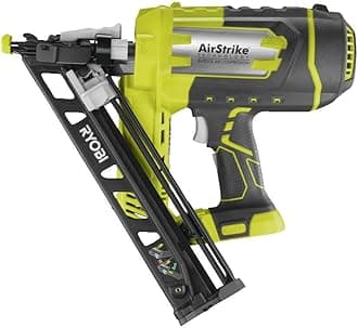 RYOBI R15GN18-0 18V ONE+ Cordless 15 Gauge Nailer (Bare Tool), Hyper Green