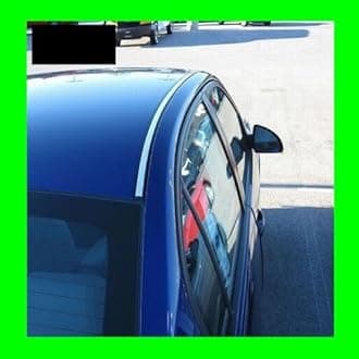 fits 2007-2012 Honda Civic Chrome ROOF Trim MOLDINGS 2PC 2008 2009 2010 2011 07 08 09 10 11 12 SI DX EX LX CX