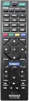 7SEVEN® Compatible for Sony AV System Remote Control RM-ANU200 Model Suitable for Sony Receiver System HT-IV300 Model