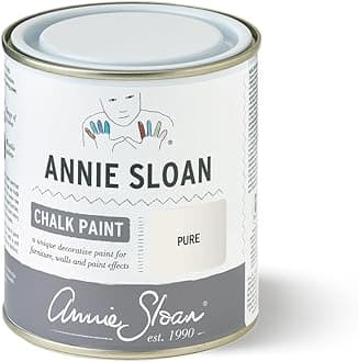Chalk Paint® (Pure, 500 ml/16.9 Fl Oz) a unique decorative paint for furniture, cabinets and home décor with no sanding or priming
