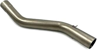 Exhaust Pipe Muffler Motorcycle Exhaust Middle Pipe For Kawasaki For ZX-6R 2009-2014 For ZX-10R 2008-2017 Motorcycle Exhaust Pipe Exhaust System Muffler (For ZX-10R 2011-2017)