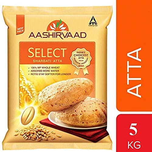 Aashirvaad Select Sharbati Atta, 5kg