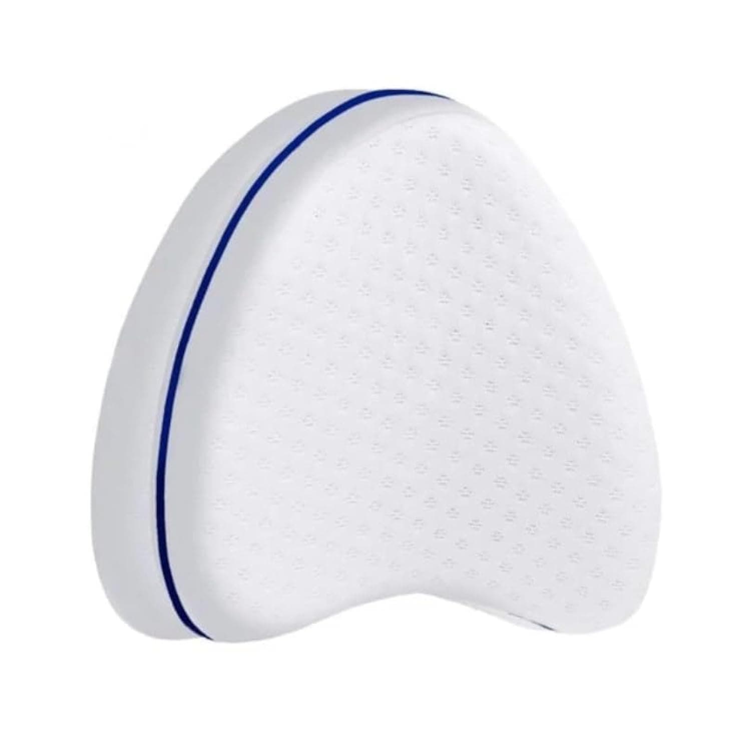 Memory Foam Leg Ergonomic Side Knee Pillow for Sleeping On Side Knee Support Cushion Side Sleeper Bed Wedge Orthopaedic Leg Pillow with Removable Washable Cover