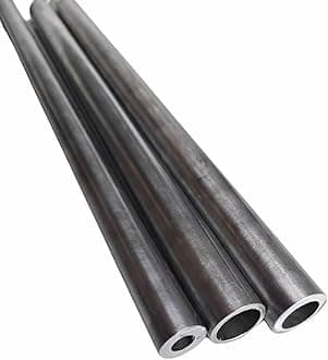 OD 13/14/15mm, Length 25cm/50cm 20# Carbon Steel Precision Seamless Tube - Hollow Round Steel Pipe(OD14xID12mmx50cm)