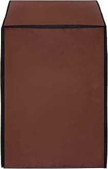 Amazon Brand - Umi. Dishwasher Cover Suitable for All Brands, IFB, Bosch, Siemens, LG, Samsung, Voltas, Godrej, Whirlpool of 12, 13, 14, and 15 Place Setting (63cms X 63cms X 81cms, Brown)