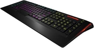 SteelSeries Apex 350 Gaming Keyboard, 5 Zone RGB LED Backlit