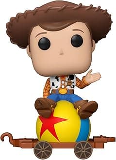 Pop! Trains: Disney 100 - Woody - Toy Story - The Toys Are Go! - Amazon Exclusive - Vinyl Collectible Figure - Gift Idea - Official Merchandise - Toy for Children and Adults