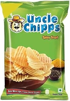 Uncle Chipps Spicy Treat, 80gm Pouch