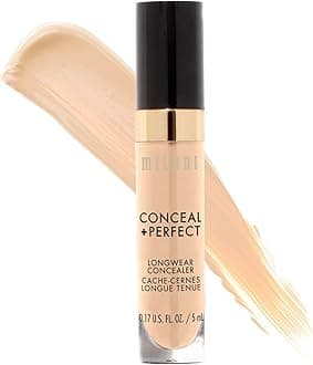 Cosmetics Milani Conceal + Perfect Concealer - 120 Light Vanilla, 0.17 Fl Oz (Pack of 1)