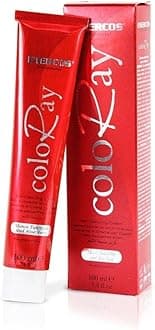Professional Coloray Permanent Hair Color Cream, Shine & Silky Touch, Long Lasting, #01, Black, 100ml