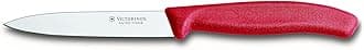 Victorinox 4-Inch Swiss Classic Paring Knife with Straight Blade, Spear Point, Red