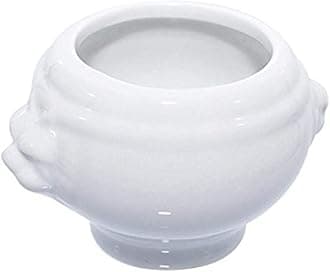 PacknWood PK210MBPLION Mini Porcelain Soup Tureen 2.6 oz. (Pack of 6)