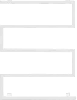 Voltaire 5-Bar Electric Towel Warmer in Matte White