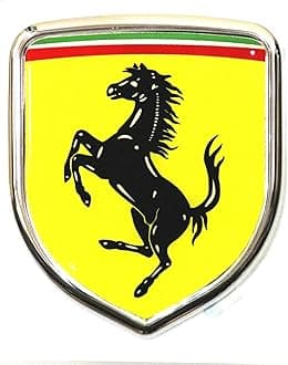 S2S Plastic ABS 3D Badge Logo Car Bike Sticker, 3.34 x 0.15 x 3.93 Inches, Chrome