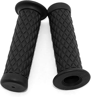 Motorcycle Grips Non Slip Rubber Bar End Thruster Grip 7/8" 22mm 24mm Motorcycle Comfort Hand Handlebar Grip Thruster Grip