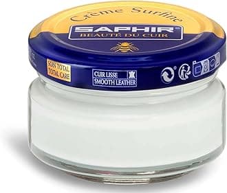 Saphir Creme Surfine Pommadier Shoe Polish - Beeswax Cream for Leather Products