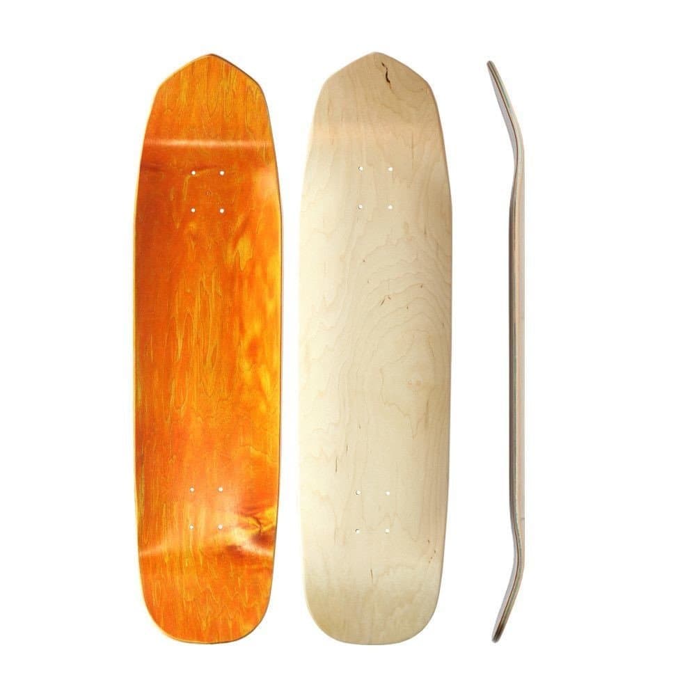 Skateboard Collective 8.5" Shaped Blank Skateboard Deck, Random Top/Natural Bottom