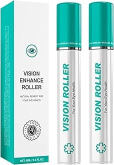 Medilisk Ophthalmic Vision Enhance Roller, 2PCS Eye Massage Roller, Enhances Visual Clarity, Relieves Eye Strain & Dryness