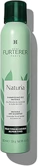 René Furterer NATURIA Invisible Dry Shampoo - Oil-Absorbing Formula - With 99% Natural-Origin Derived Ingredients - Untinted Invisible Finish - For All Hair Types