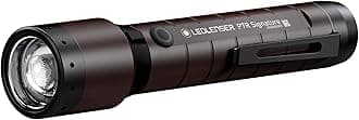 Ledlenser, P7R Signature Rechargeable Flashlight, Premium LED Light for Outdoor Use, Black