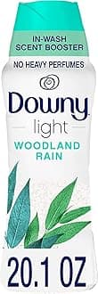 Light Laundry Scent Booster Beads for Washer, Woodland Rain, 20.1 oz, with No Heavy Perfumes