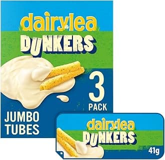 Dairylea Dunkers Jumbo Tubes Cheese Snacks 3 Pack Multipack 123g (3 x 41g)