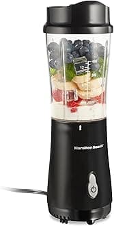 Hamilton Beach ABS 51101BA 175W Personal Blender with Lid, Jar (Dark Grey)