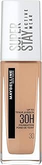 New York Foundation, Superstay Active Wear 30 Hour Long-Lasting Liquid Foundation, Lightweight Feel, Water, Sweat and Transfer Resistant, 30 ml, Shade: 30, Sand